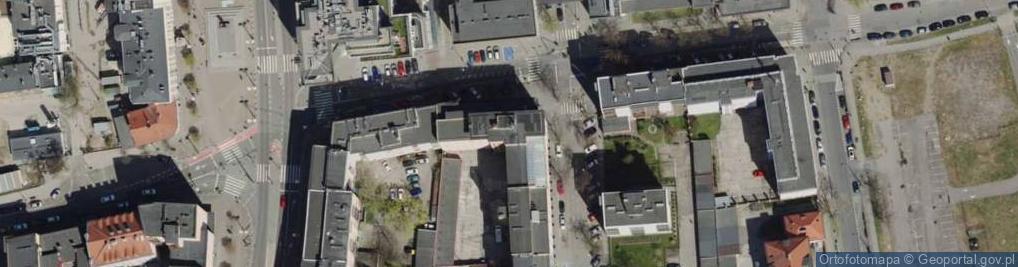 Zdjęcie satelitarne Izba Bawełny w Gdyni Gdynia Cotton Association