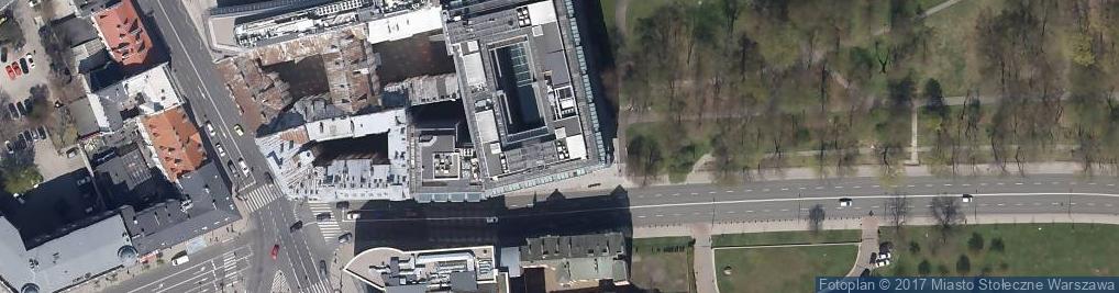 Zdjęcie satelitarne Izba Rozliczeniowa Giełd Towarowych