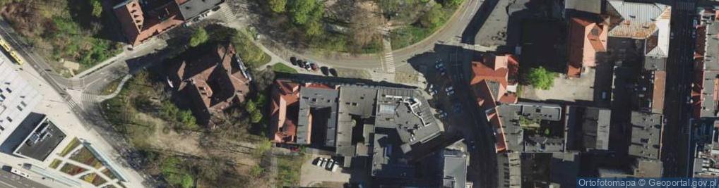 Zdjęcie satelitarne Izba Rzemieślnicza Oraz Małej i Średniej Przedsiębiorczości w Katowicach