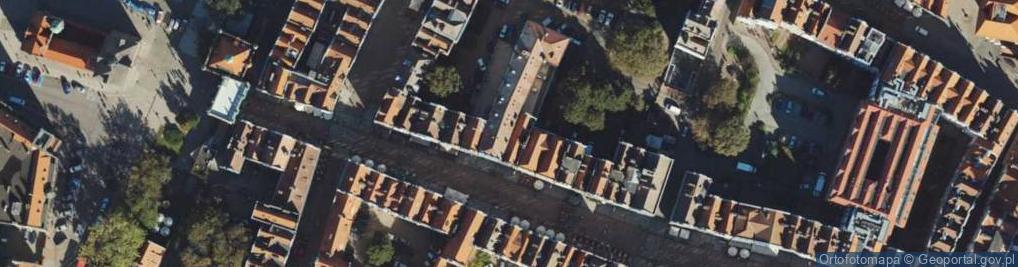 Zdjęcie satelitarne Izba Skarbowa w Gdańsku