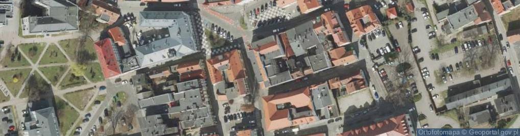 Zdjęcie satelitarne Izba Skarbowa w Zielonej Górze