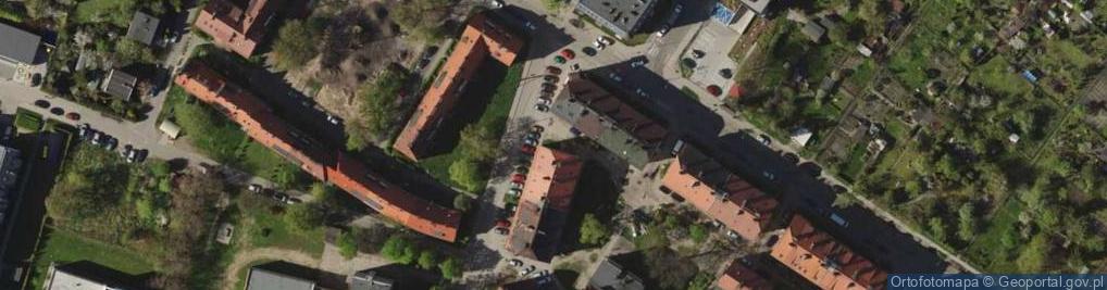 Zdjęcie satelitarne Izienicka M., Wrocław