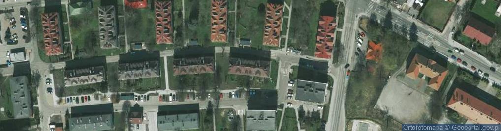 Zdjęcie satelitarne J i CH K Jarosław Kotniewicz Chrystian Kotniewicz