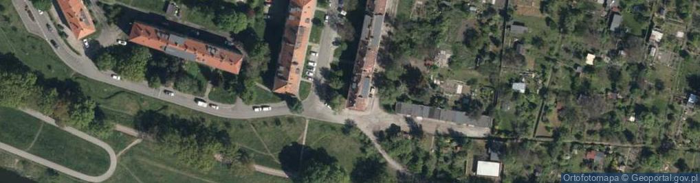 Zdjęcie satelitarne J&M Siewiera Mariusz Mutwicki Jarosław