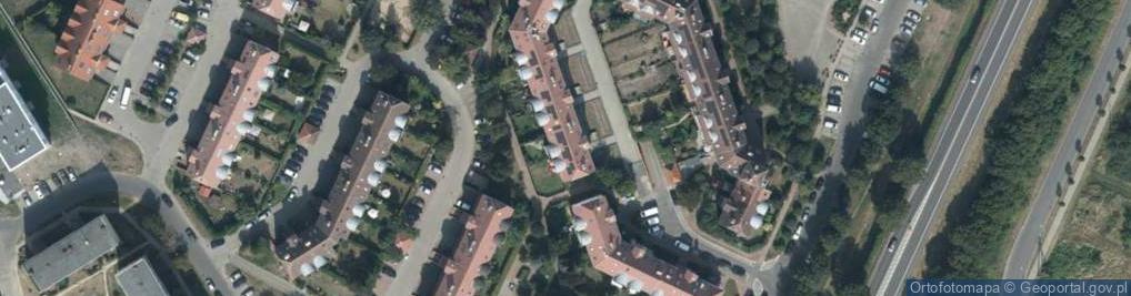 Zdjęcie satelitarne J P Błysk Stefanowicz J Stefanowicz P