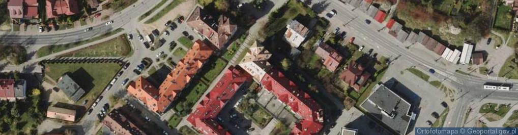 Zdjęcie satelitarne J & P Jereczek i Przybysz