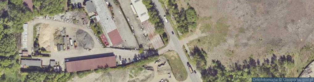 Zdjęcie satelitarne Jabłoński Dziewior