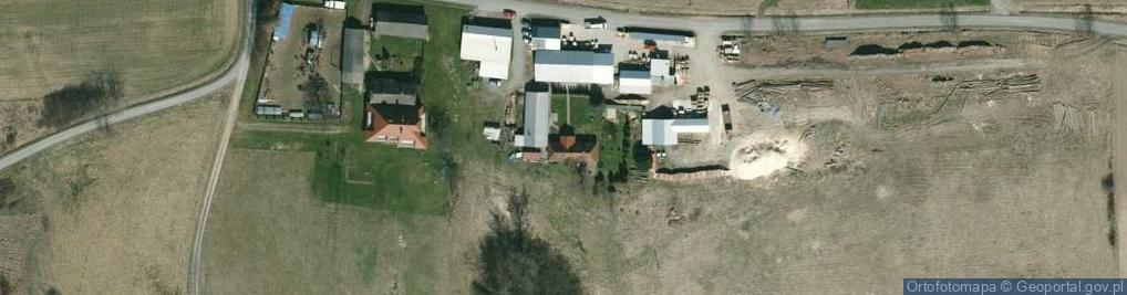 Zdjęcie satelitarne Jacek Antas Produkcja Wyrobów z Drewna