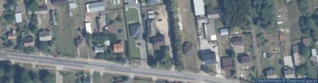 Zdjęcie satelitarne Jacek Chędożko Punkt Unasienniania Zwierząt