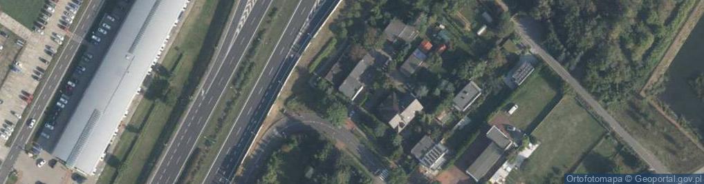 Zdjęcie satelitarne Jacek Domagalski Centrum Sauny Przedsiębiorstwo Produkcyjno-Handlowo-Usługowe