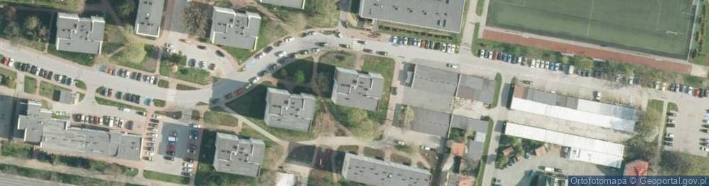Zdjęcie satelitarne Jacek Domżał - Działalność Gospodarcza