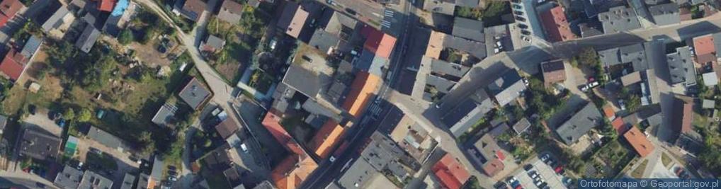 Zdjęcie satelitarne Jacek Grzegrzółka Przedsiębiorstwo Handlowo - Usługowe Exspert