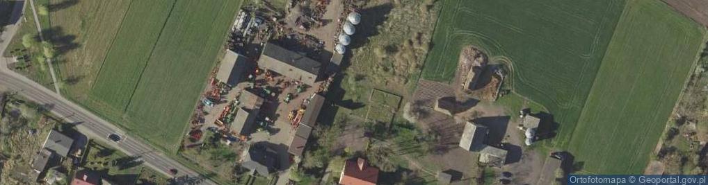 Zdjęcie satelitarne Jacek Izdebski Usługi Dla Rolnictwa