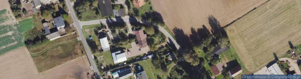 Zdjęcie satelitarne Jacek Kociński Przedsiębiorstwo Wielobrnżowe Bajkoland