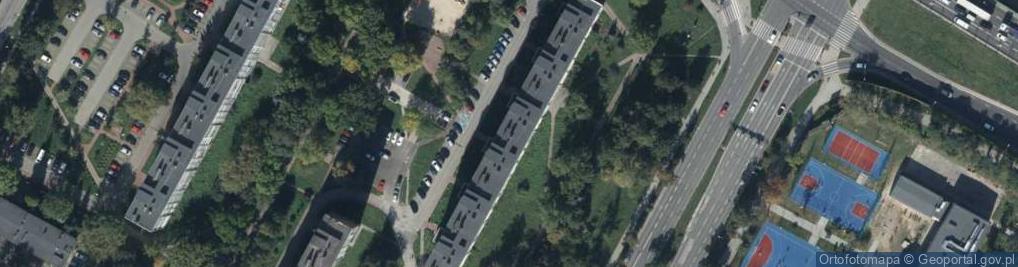 Zdjęcie satelitarne Jacek Kotlarski Usługi Budowlane