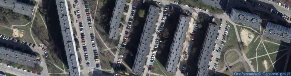 Zdjęcie satelitarne Jacek Krawczyk Zakład Instalacji Sanitarnych Co i Gaz., Wspólnik Spółki Cywilnej Gazinstal