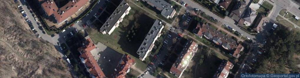 Zdjęcie satelitarne Jacek Marek Miros Miros Łódź Sczanieckiej Emilii 21 m.30