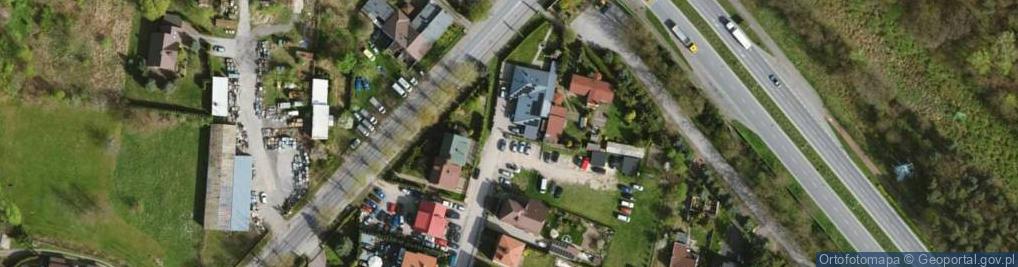 Zdjęcie satelitarne Jacek Myśliński Aronex Klimatyzacja