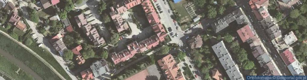 Zdjęcie satelitarne Jacek Nowakowski Wspólnik Spółki Cywilnej Przedsiębiorstwo Projektowe Budownictwa Przemysłowego i Realizacji Inwestycji Pronex