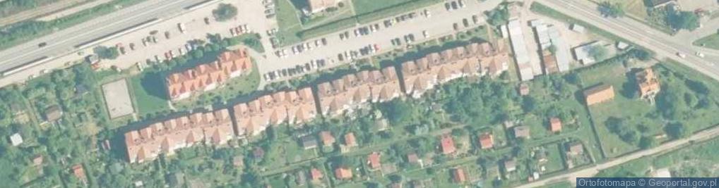 Zdjęcie satelitarne Jacek Pietras Handel Obwoźny