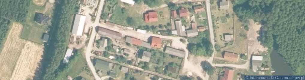 Zdjęcie satelitarne Jacek Prusek Usługi Tartaczne