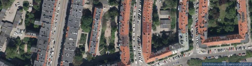 Zdjęcie satelitarne Jacek Safiak Pracownia Projektowa