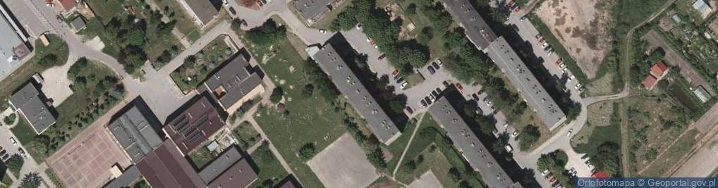 Zdjęcie satelitarne Jacek Sibiga Przedsiębiorstwo Transportowo-Handlowo- Usługowe Dawi