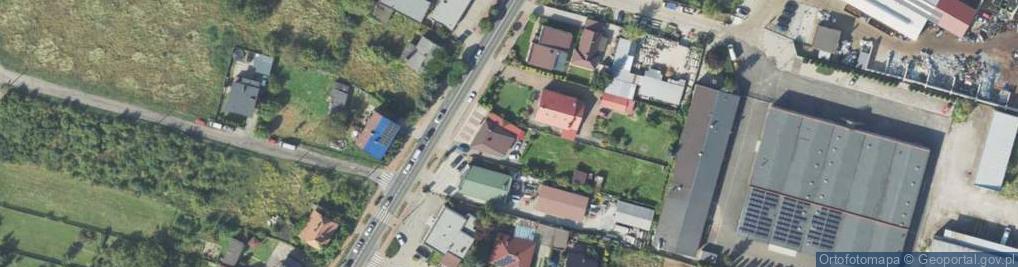 Zdjęcie satelitarne Jacek Świetlik Przedsiėbiorstwo Usługowo-Handlowe Śruby