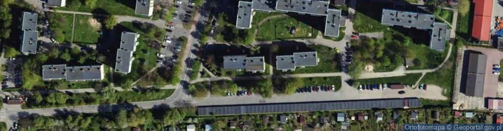 Zdjęcie satelitarne Jacek Toś Pracownia Protetyki Dentystycznej