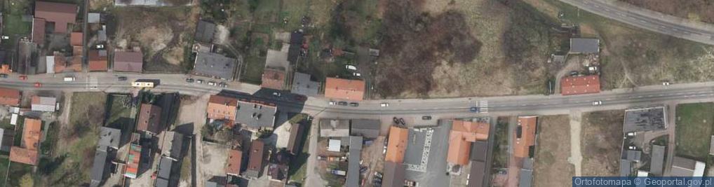 Zdjęcie satelitarne Jacht Klub Dal Gliwice