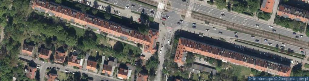 Zdjęcie satelitarne Jackiewicz J., Wrocław