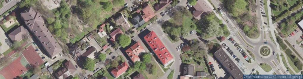 Zdjęcie satelitarne Jadłodajnia Miejska w Jaworznie