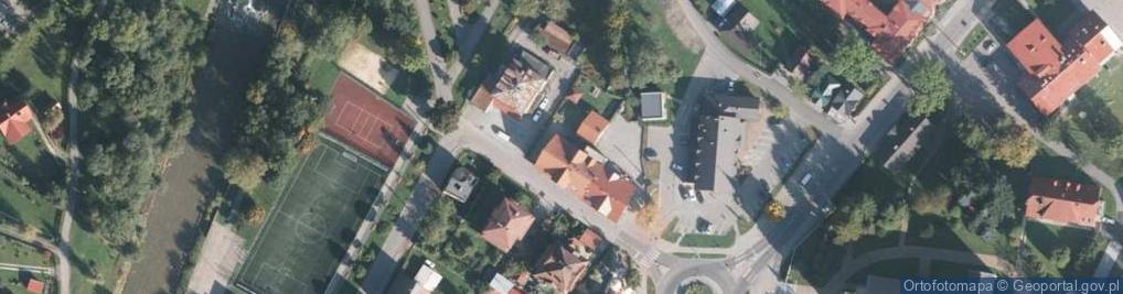 Zdjęcie satelitarne Jadłodajnia Noclegi Barwan Borecka Krystyna Borecka Elżbieta