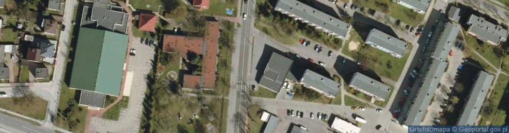 Zdjęcie satelitarne Jadwiga Anyszka Moto-Hurt Paweł Wróblewski Jadwiga Anyszka