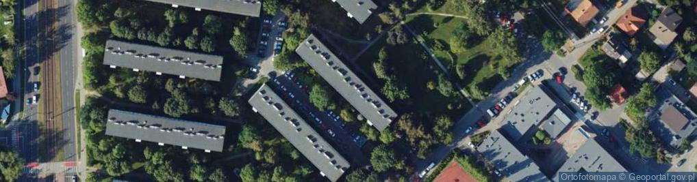 Zdjęcie satelitarne Jagiellońskie Centrum Edukacyjne J M Drzewiecka A A Krupa Ł A Plesnar