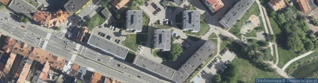 Zdjęcie satelitarne Jagoda Jadwiga Wojciech Mańko w Ełku