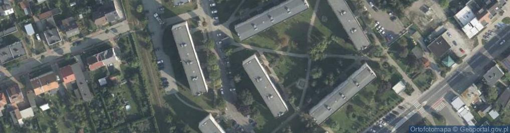 Zdjęcie satelitarne Jakub Kędziora Firma Usługowa Jak-Bud