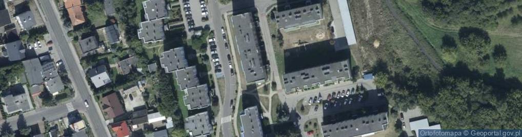 Zdjęcie satelitarne Jakub Pietrzak Usługi Logistyczne