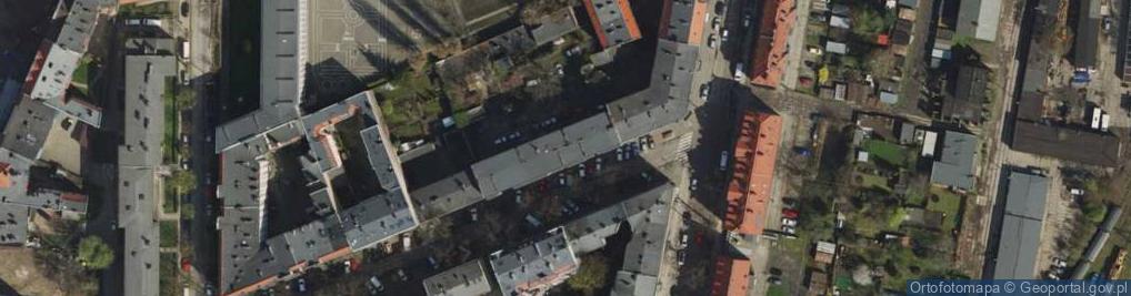 Zdjęcie satelitarne Jakub Ślósarczyk Handel i Usługi