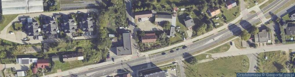 Zdjęcie satelitarne Jakubowska Grażyna Przedsiębiorstwo Handlowo Usługowe Agnes