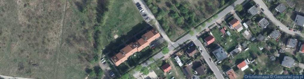 Zdjęcie satelitarne Jałowiec-Niebrzydowska M., Wołów