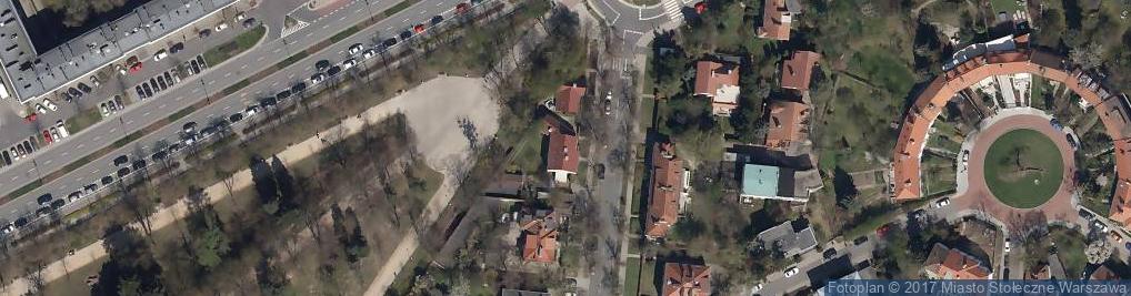 Zdjęcie satelitarne Jan Adamowicz Tiszert Plac Dąbrowskiego Invest