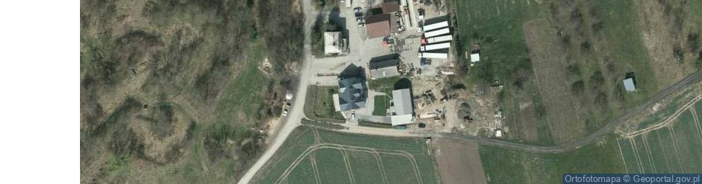 Zdjęcie satelitarne Jan Gierczak Zakład Usług Leśnych