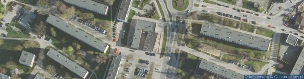 Zdjęcie satelitarne Jan Kiełbasa Przedsiębiorstwo Handlowo-UsługoweDOM-Met