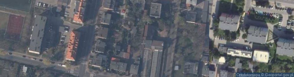 Zdjęcie satelitarne Jan Klauza Zakład Budowy i Konserwacji Terenów Zieleni Ogrobud Nazwa Skrócona: Ogrobud