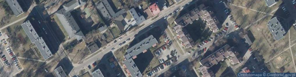 Zdjęcie satelitarne Jan-Mir Ogrzewanie i Serwis Mirosław Brózda