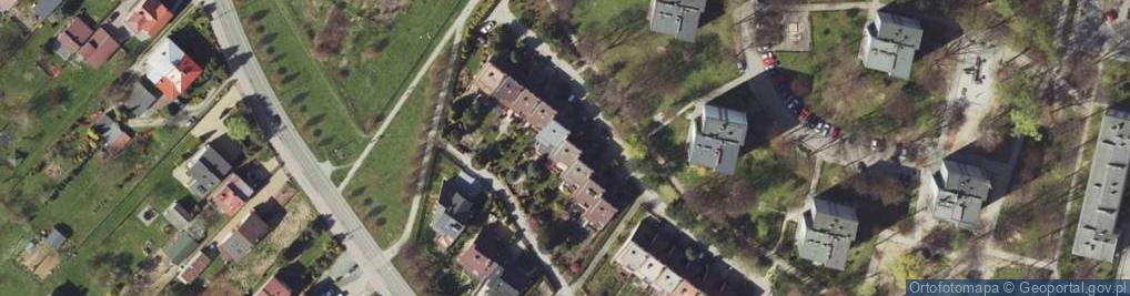Zdjęcie satelitarne Jan Uchański Trytonjan Uchański Mobilne Dachy
