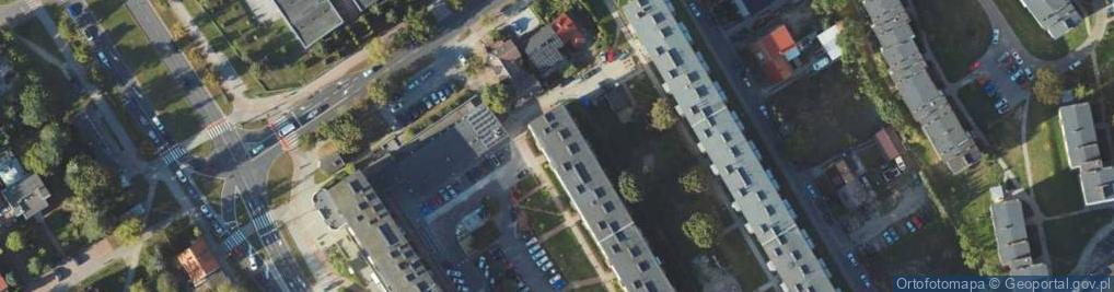 Zdjęcie satelitarne Jan Wojnicki Unigeo Pracownia Badawczo-Projektowa