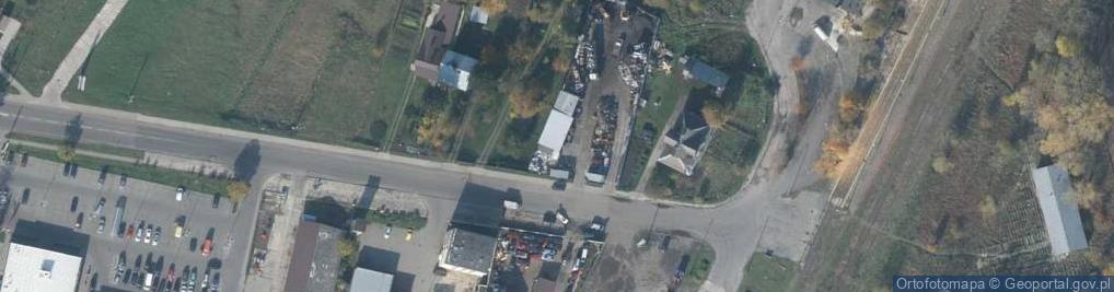 Zdjęcie satelitarne Jan Zając Przedsiębiorstwo Handlu Opałem