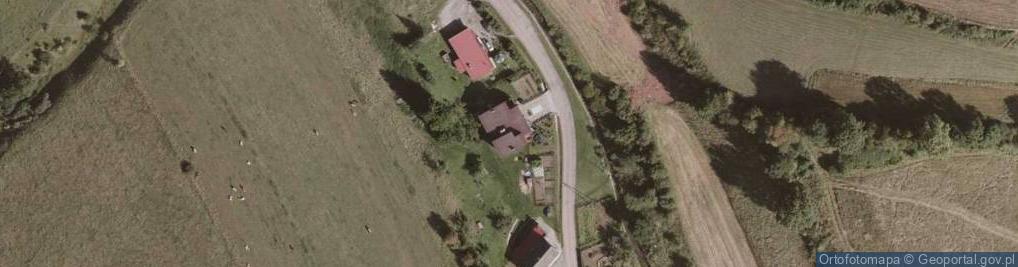Zdjęcie satelitarne Jancenty Ryś Usługowy Transport Drogowy Hurt Detal Handel Obwoźny Art Spożywczymi i Przemysłowymi Bar Piwny